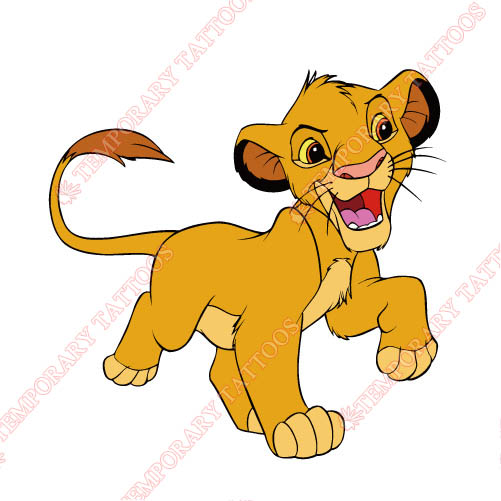 The Lion King Customize Temporary Tattoos Stickers NO.944